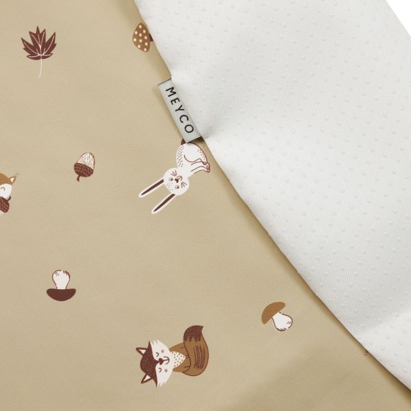 Meyco Knoeimat Kinderstoel Forest Animals Sand