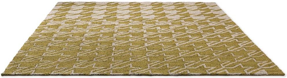Vloerkleed Mustard 455706 Houndstooth