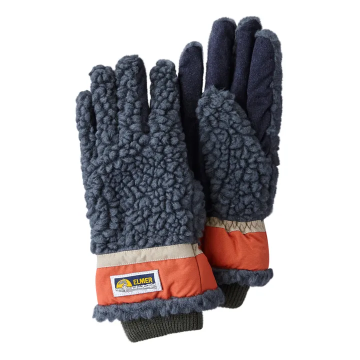 Elmer by Swany Gants Teddy Laine | Vert de gris