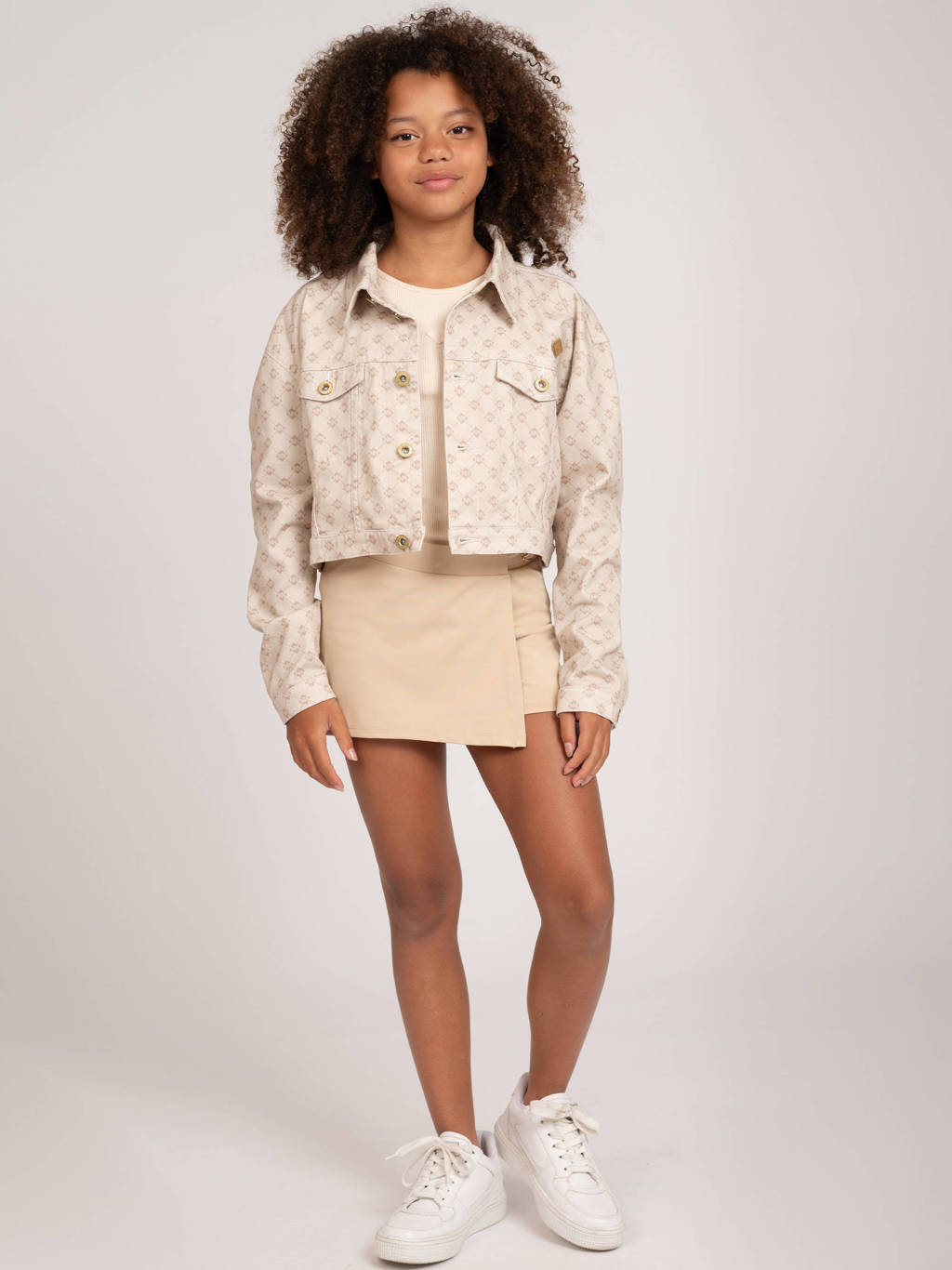 NIK&NIK skort Paige beige