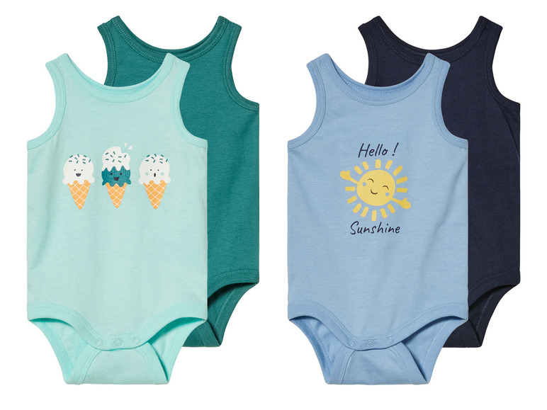 2 baby rompertjes