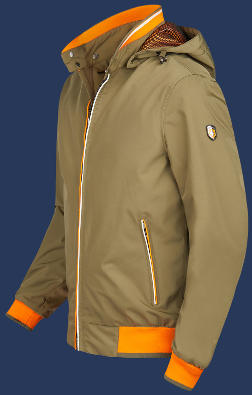 College Sport Men StroBoAirTec, Lightarmy/Cocos/Orange