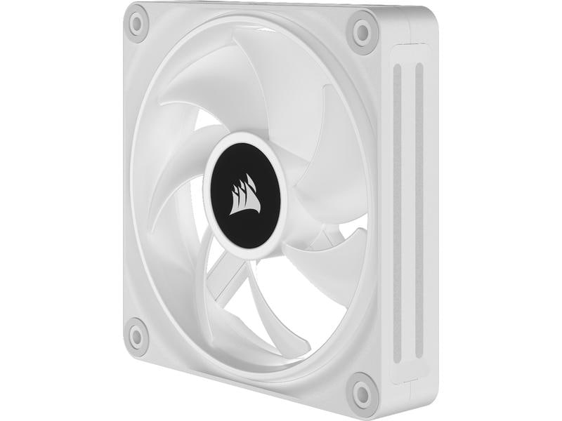 Corsair PC-Lüfter iCUE QX120 RGB Expansion Kit Weiss 120-mm-PWM-Lüfter-Erweiterungskit