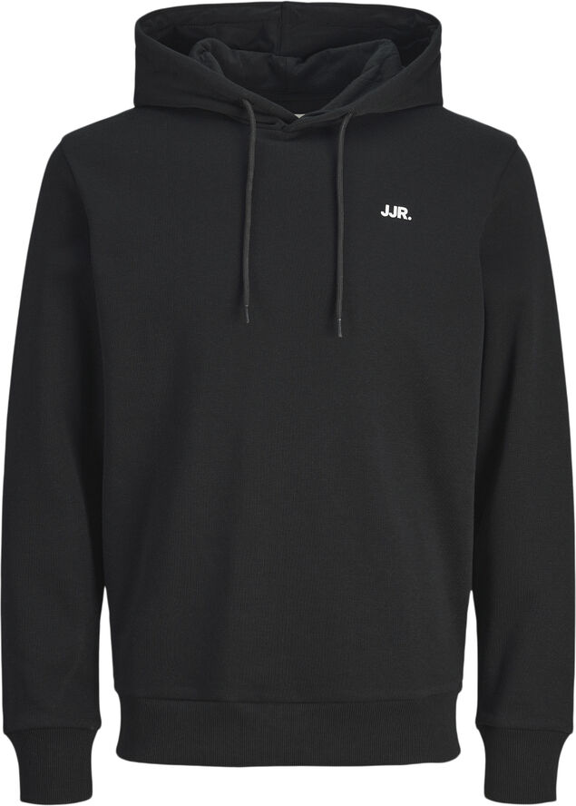 JJ-REBEL JREBREBEL LOGO SWEAT HOOD NOOS Sort