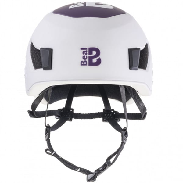 Casque escalade BEAL INDY WHITE AND PURPLE