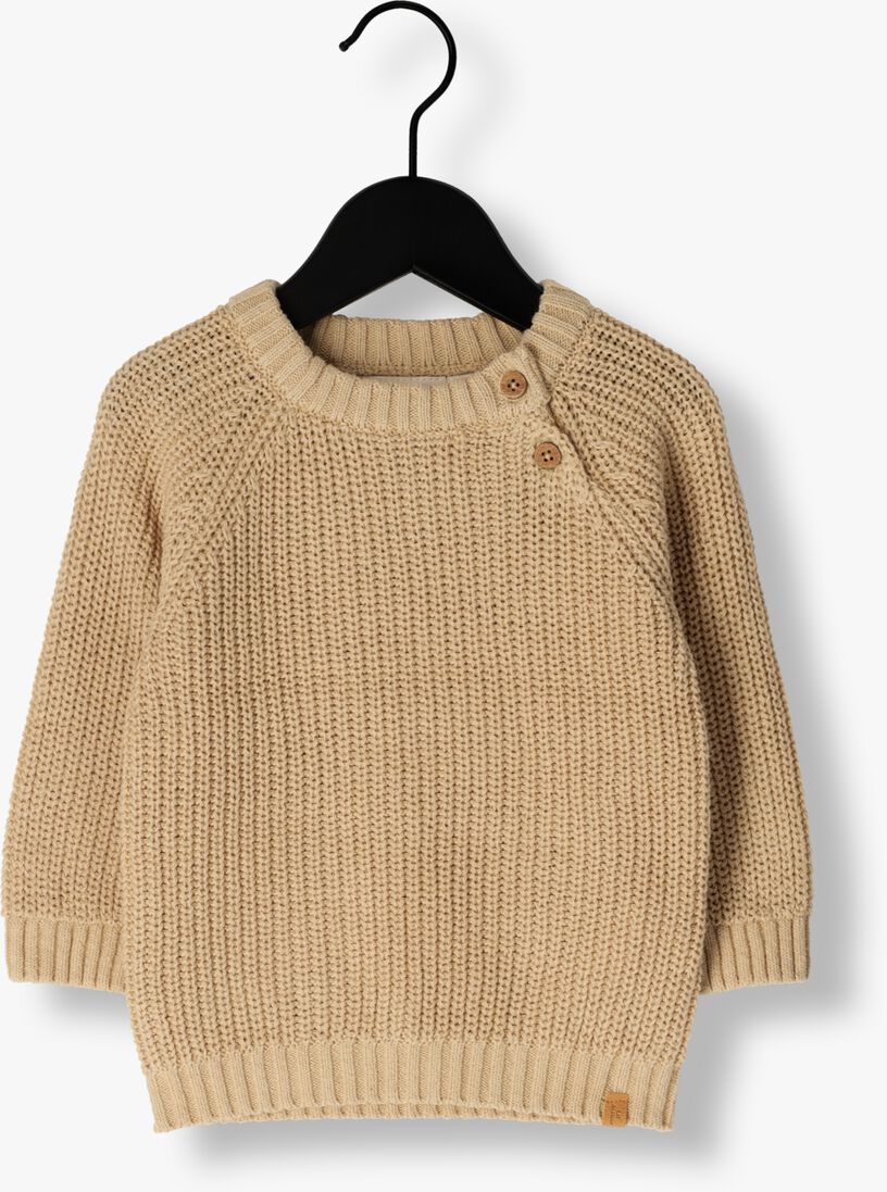 LIL\\' ATELIER zand lil' atelier trui nbmemlen ls knit