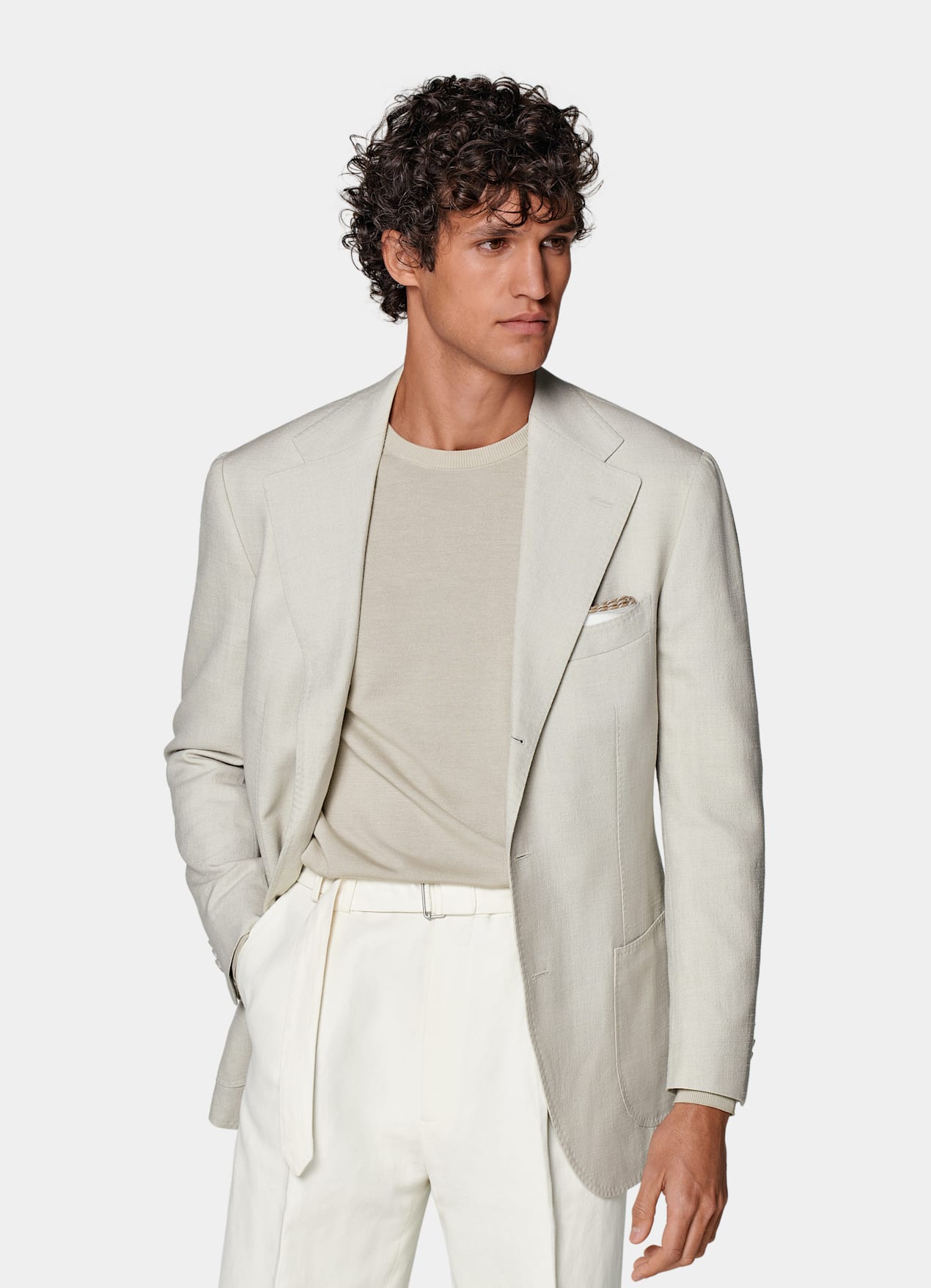 Blazer Roma coupe Relaxed sable