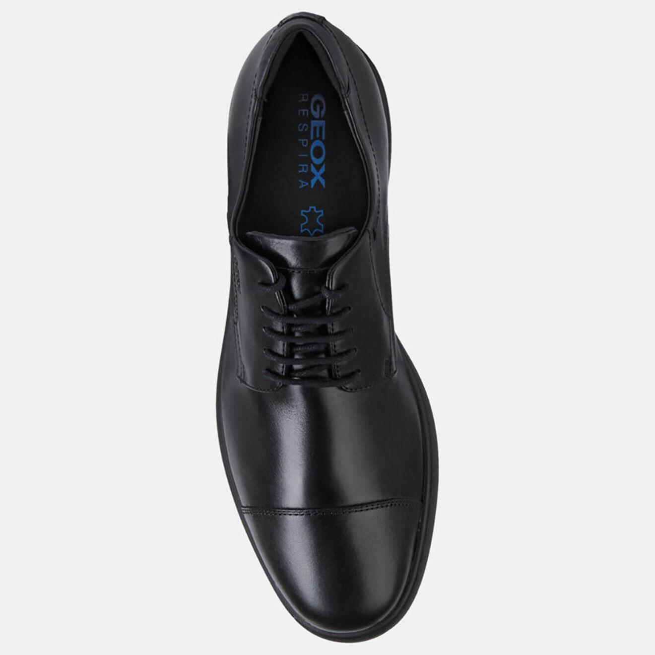 Geox Derbies en Cuir Spherica noires