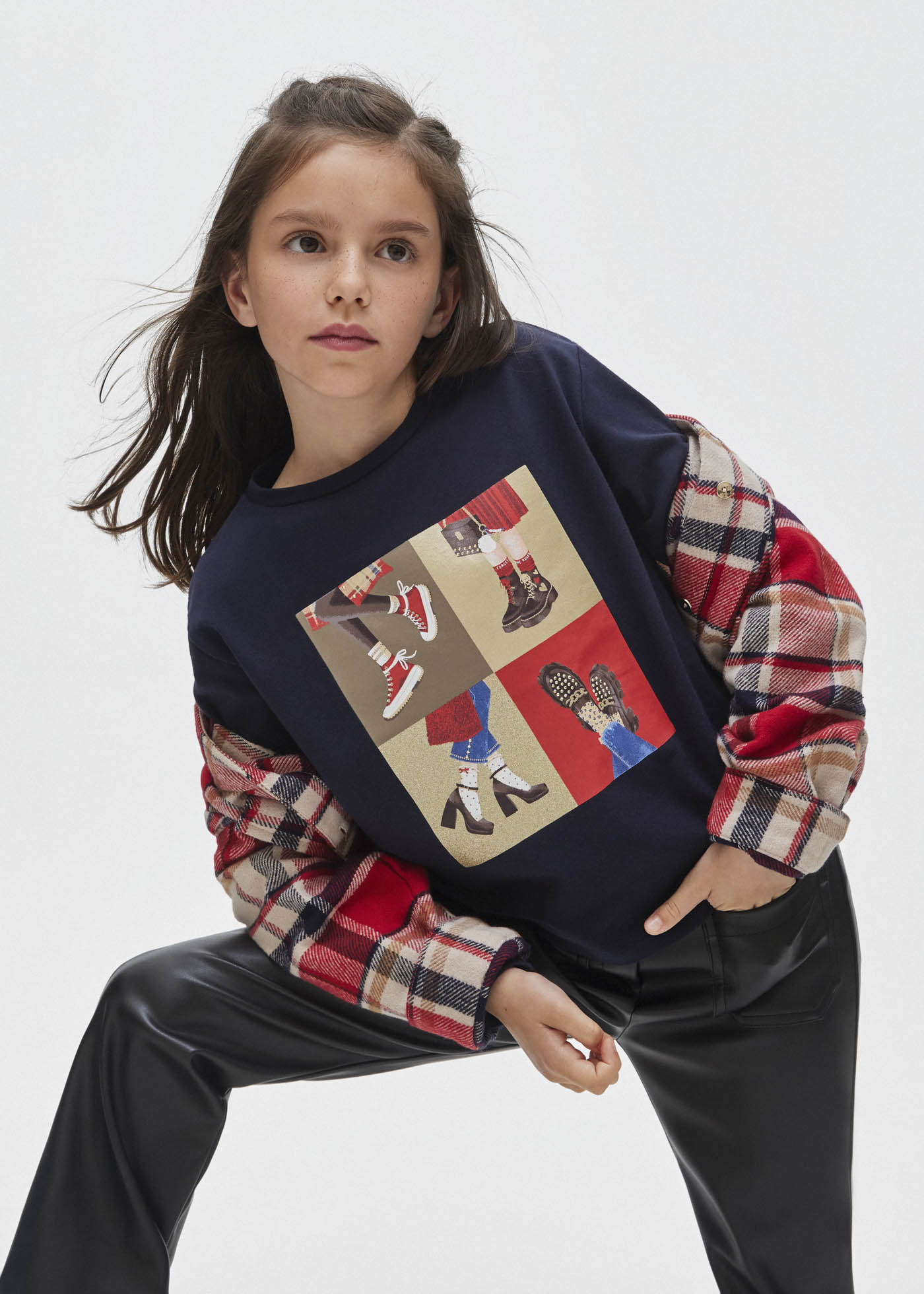 Camiseta estampada Better Cotton para meninas
