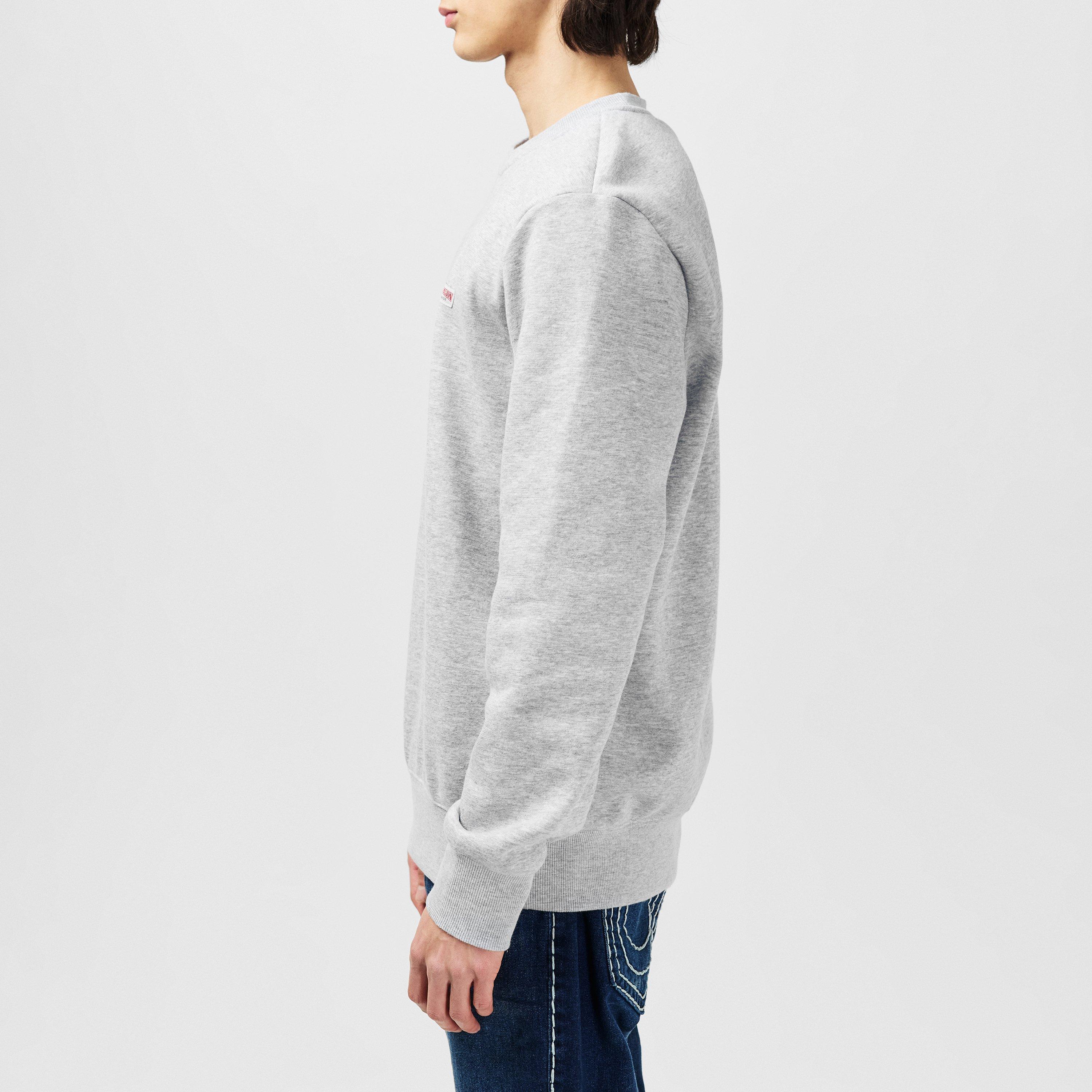 True Religion OG Logo Patch Crew Sweatshirt