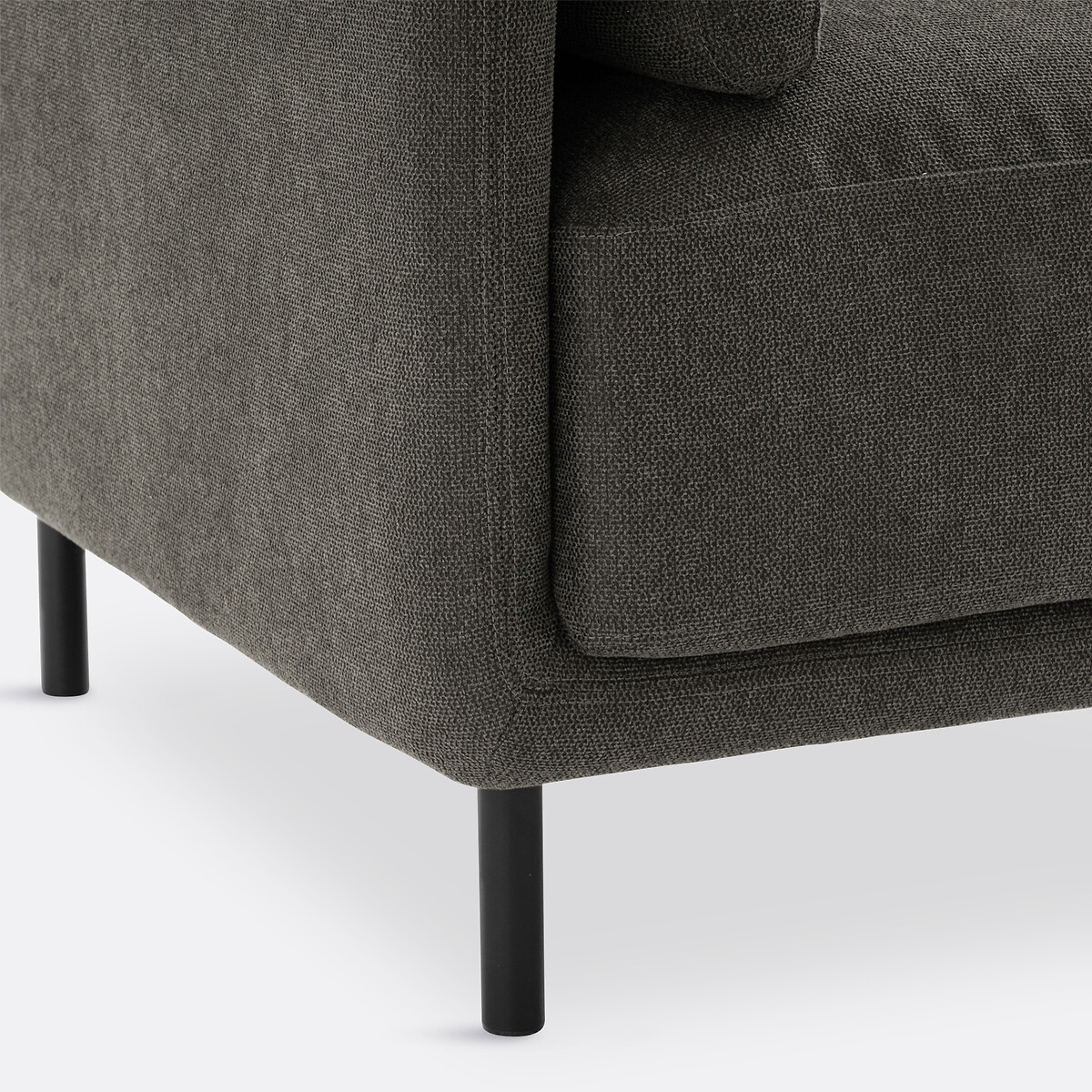 LA REDOUTE INTERIORS<br>Poltrona, tecido texturizado, Victor