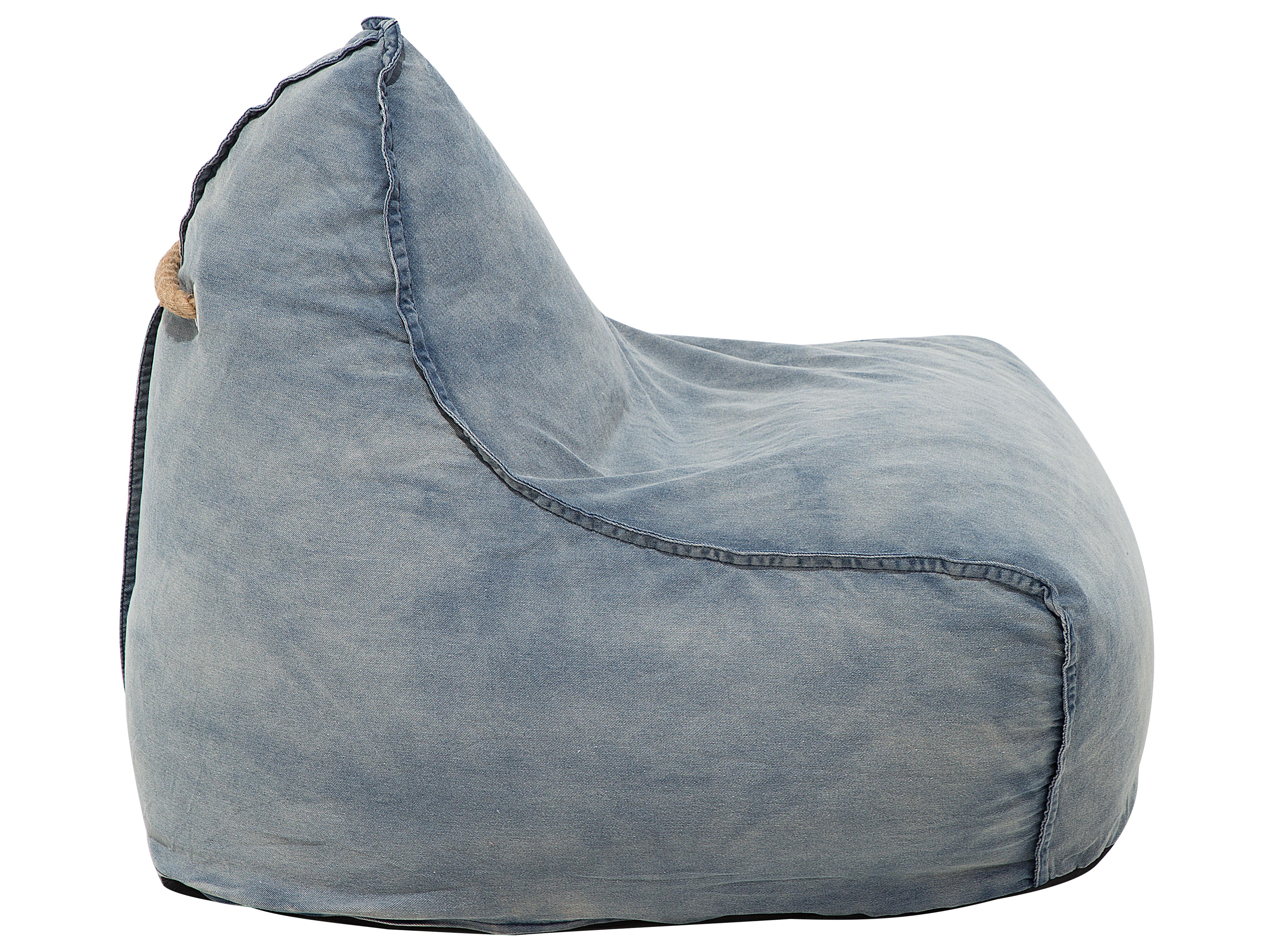 Zitzak 200 L DROP 63 cm 75 cm Lichtblauw