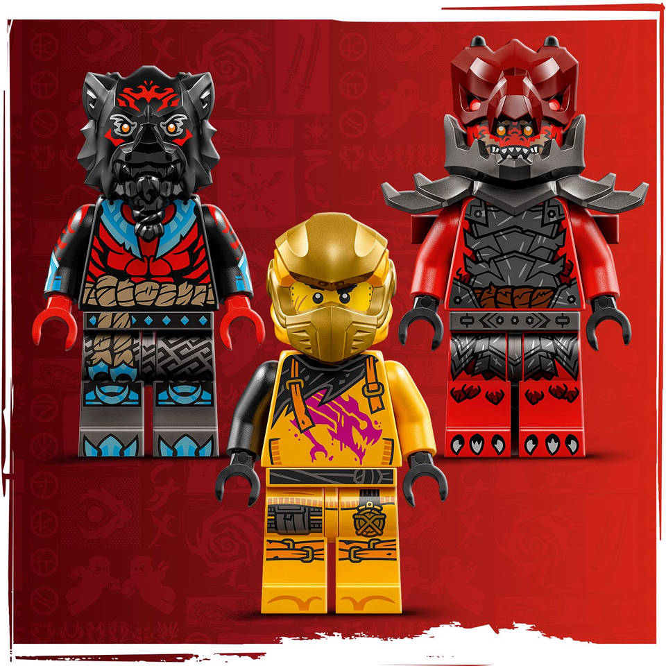 LEGO NINJAGO Ras en Arins superstormvliegtuig 71833
