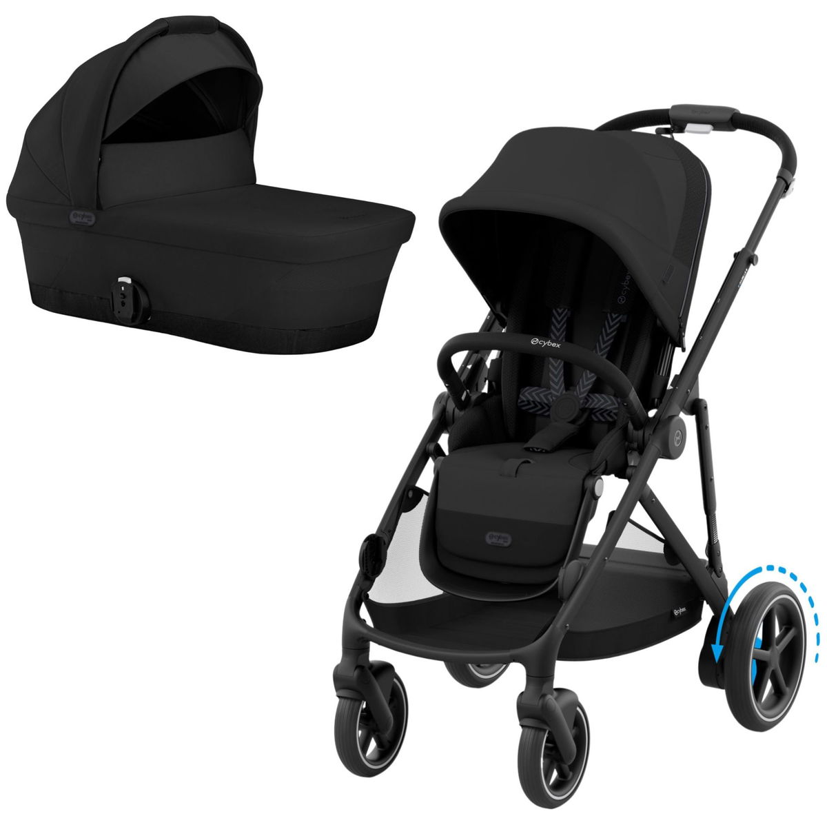 CYBEXCYBEX   eGazelle S Set moon black black