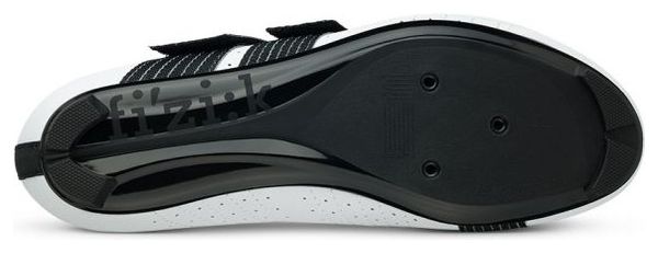 Chaussures Route Fizik Tempo Powerstrap R5 Blanc / Noir