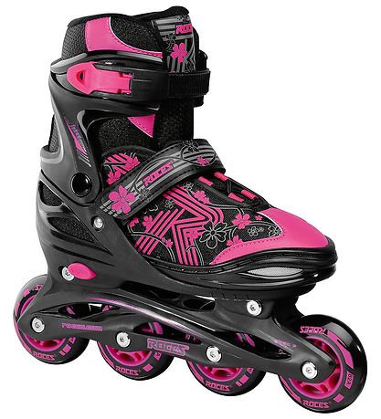 Roces Rollschuhe - Jokey 3.0 - Schwarz/Pink - Inline