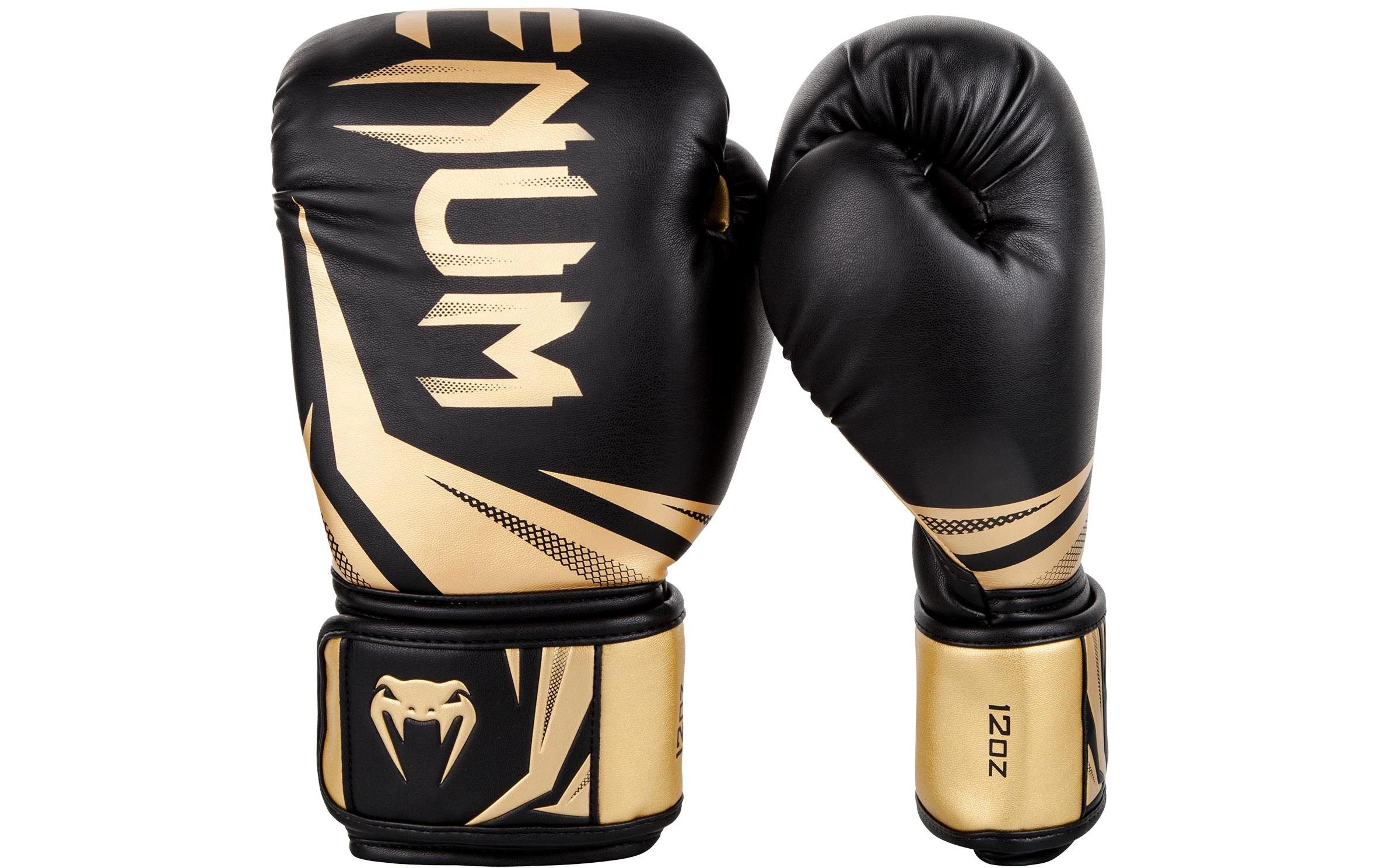 Challenger 3.0 Boxing Gloves Gold/Schwarz, 10 ozBoxhandschuhe