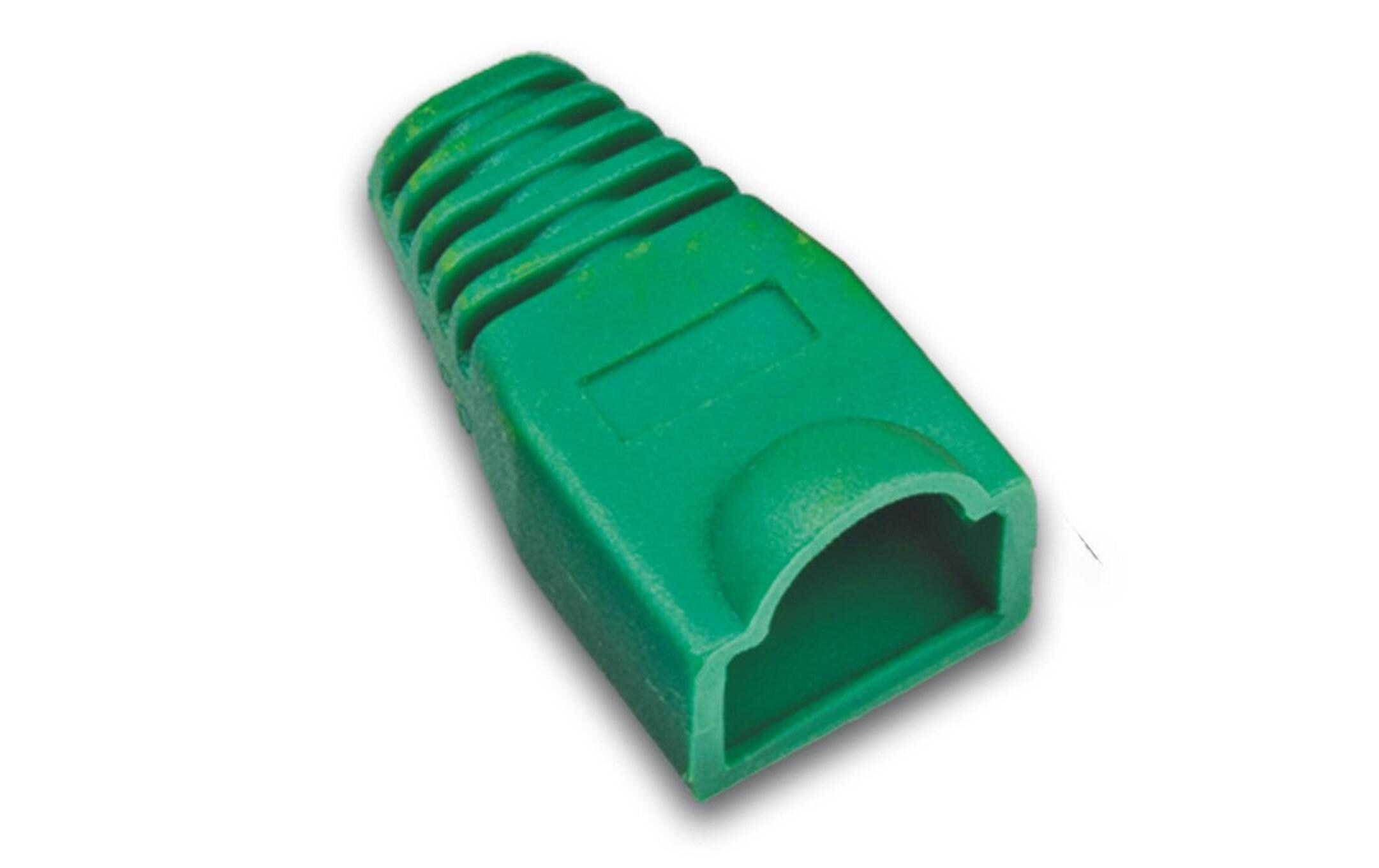 Knickschutztülle RJ-45 Grün, 100 StückKnickschutztülle