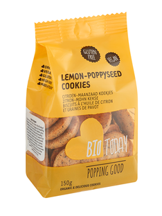 BioToday Koekjes Citroen-Maanzaad 150GR