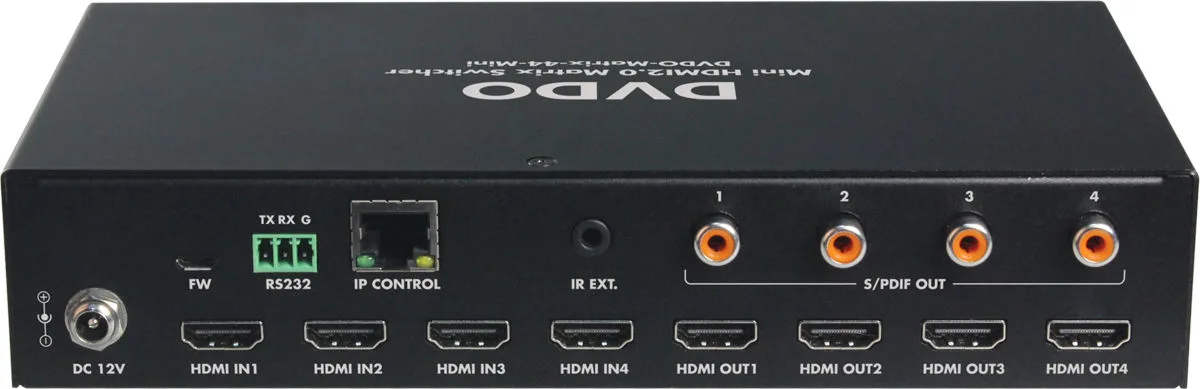 DVDO 4K HDMI Matrix 4-4 Mini Commutateurs, switch et sélecteurs
