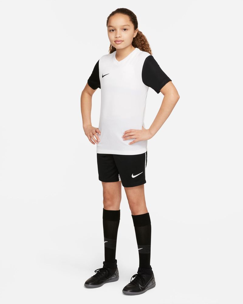 Maillot Nike Tiempo Premier II Blanc & Noir pour enfant