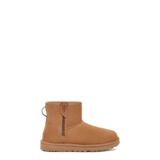 UGG Classic Mini Bailey Zip Støvler, Chestnut, 38