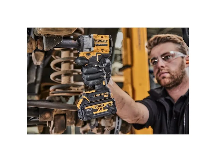 DeWALT DCF921NT-XJ, Momentnøgle, Sort, Gul, Aluminium, 1/2