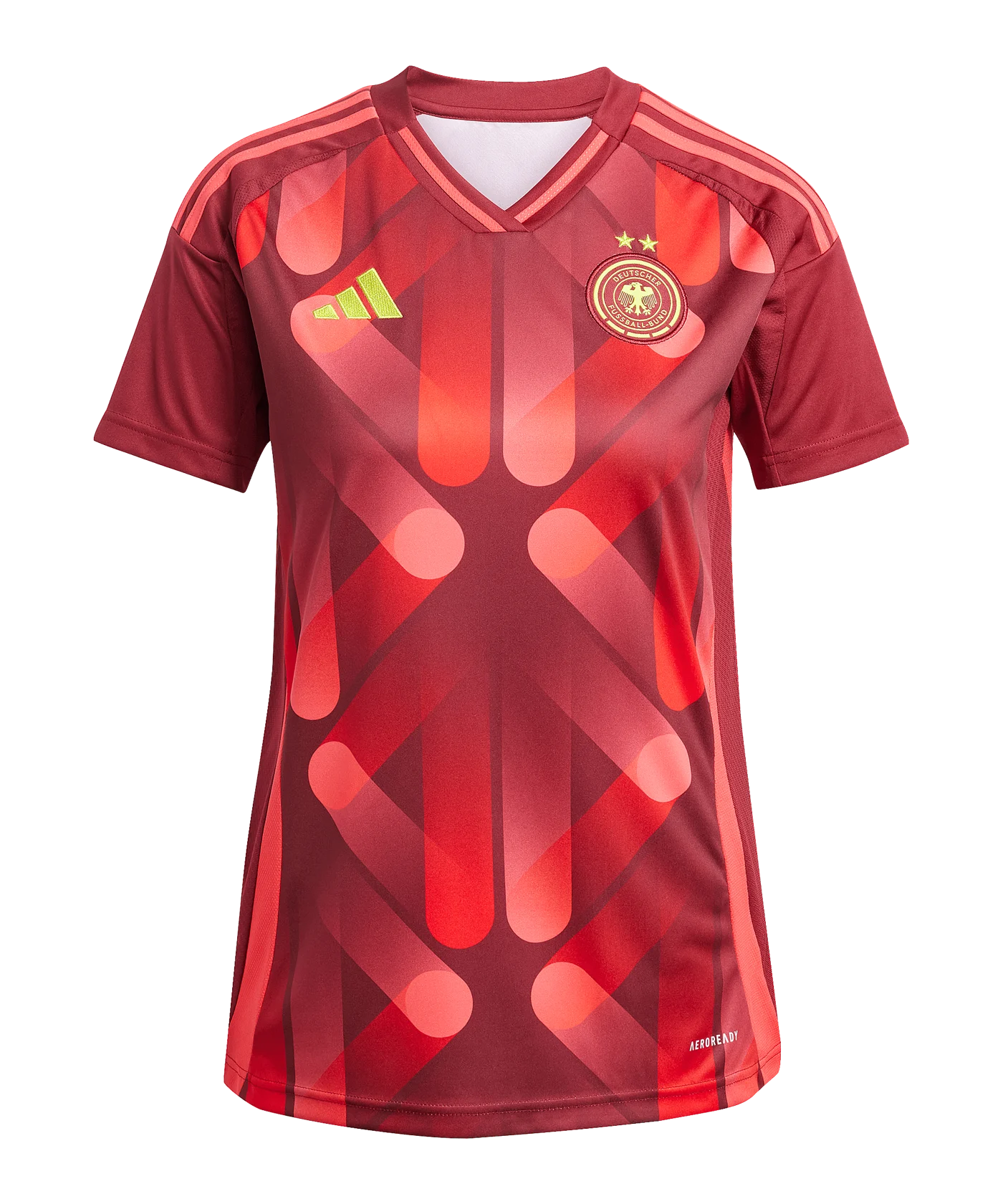 adidas Deutschland Trikot Away EM 2025 Damen Rot
