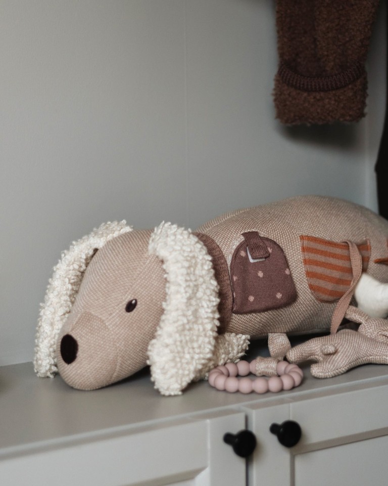 Smallstuff - Aktivitetscenter, hund, rose - (40049-01)
