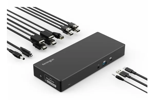 SD4781P USB-C® og USB-A Dual 4K-dockingstation Sort