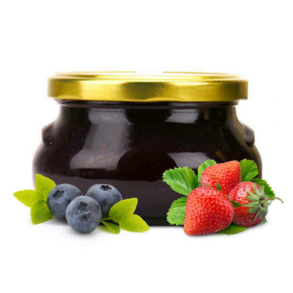 Confiture fraise myrtille
