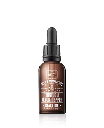 Scottish Fine Soaps Men's Grooming Thistle & Black Pepper Beard Oil 30ml