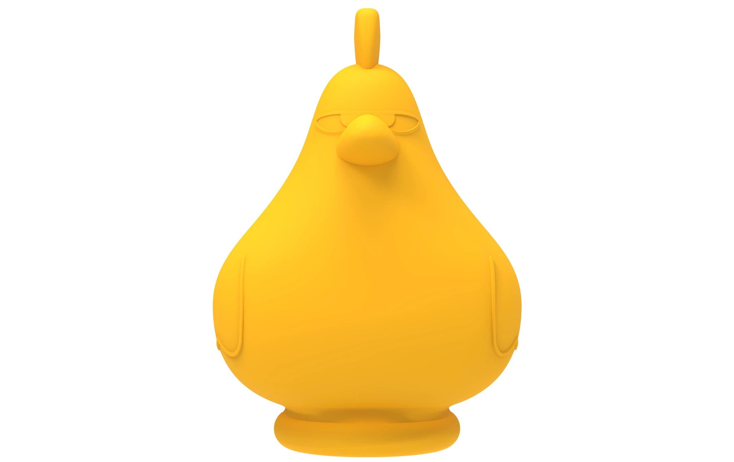 Eiertrenner 6.5 x 6.5 x 11.5 cm, GelbEiertrenner in Huhn-Form