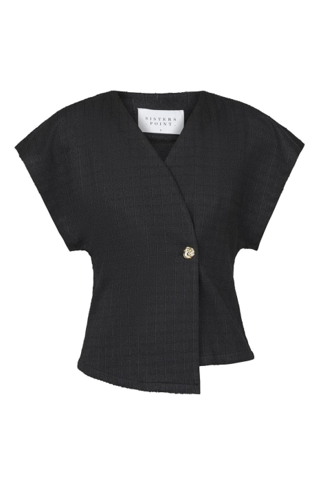 SisterS point zwarte dames vest