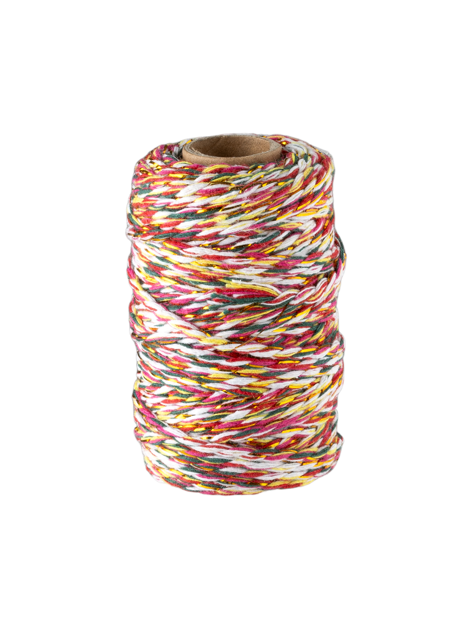 Snor med glimmer | Bomuld/polyester. 30 m. | Multi