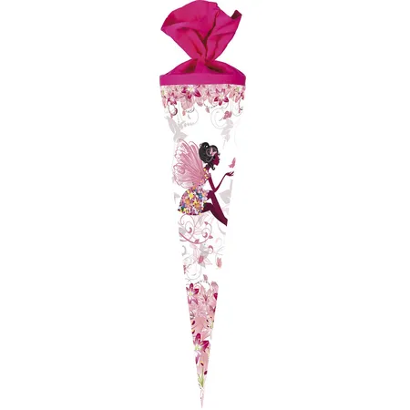Nestler Schultüte Blumenfee, rund, 70 cm