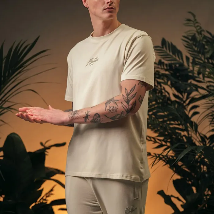 Malelions Striped Signature Shirt Heren