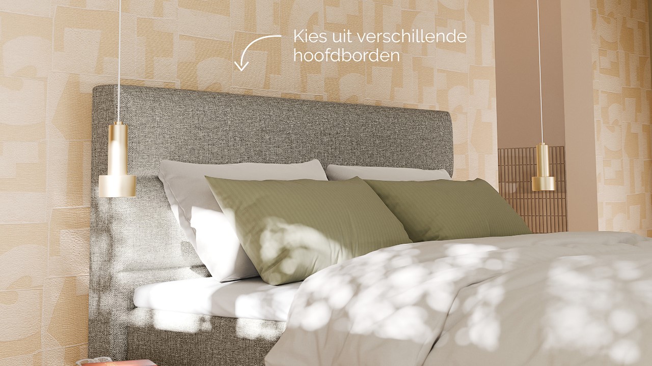 Boxspring Mica - Bold touch liver