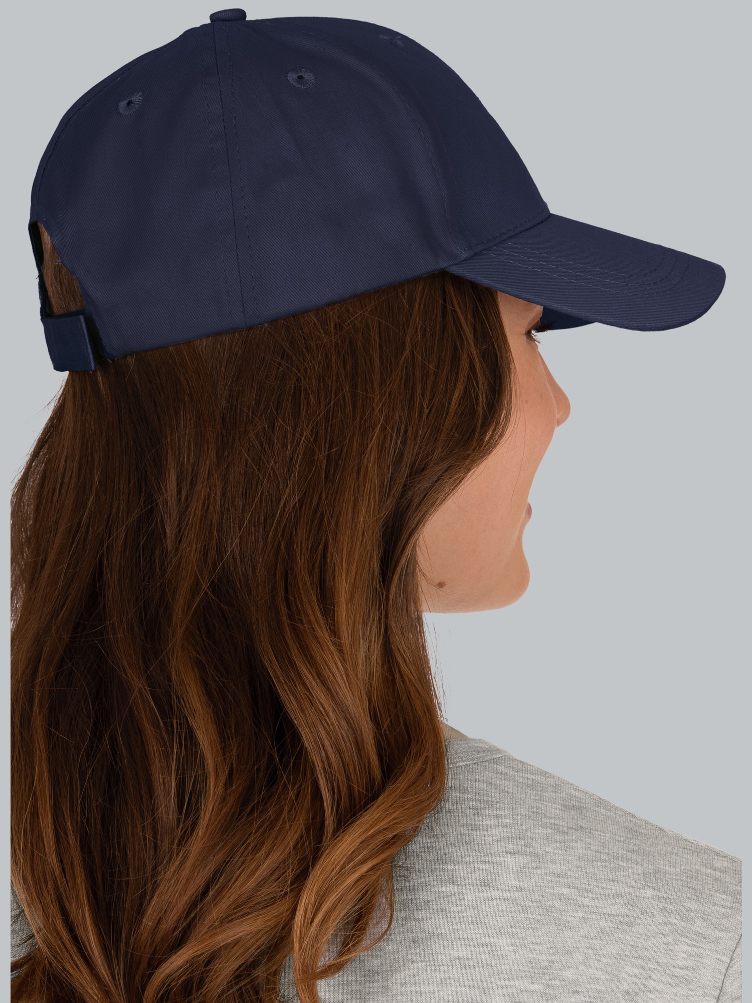 Baseballmütze mit Schwinge Navy