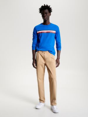 Camiseta Hilfiger Monotype Slim de Manga Longa