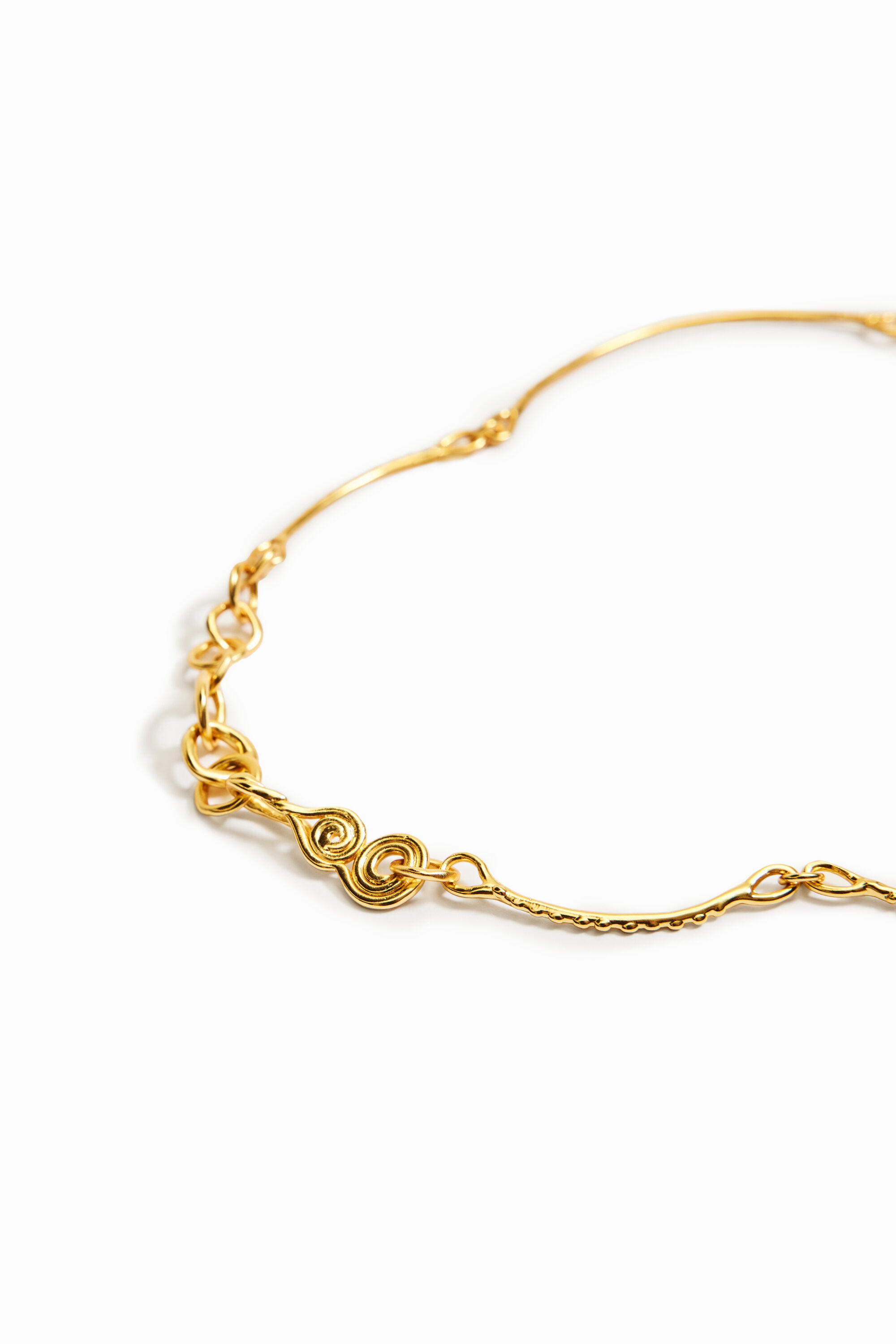 Choker coquillage plaqué or Zalio