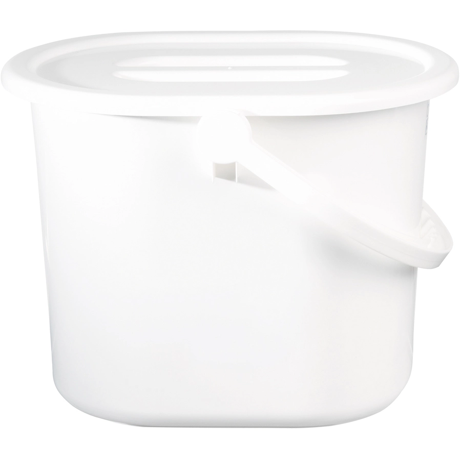 bébé-jou® Windeleimer mit Deckel Farbe 01 weiß