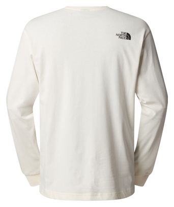 T-Shirt Manches Longues The North Face Varsity Graphic Blanc