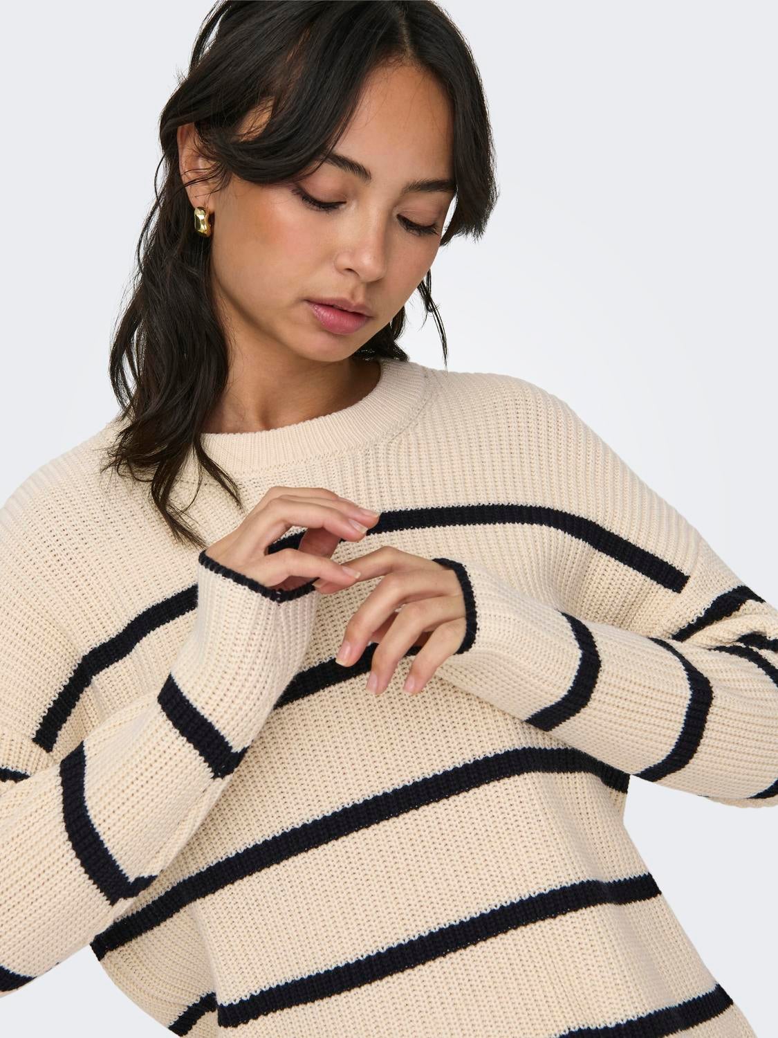 ONLPERNILLE Strickpullover Pumice Stone