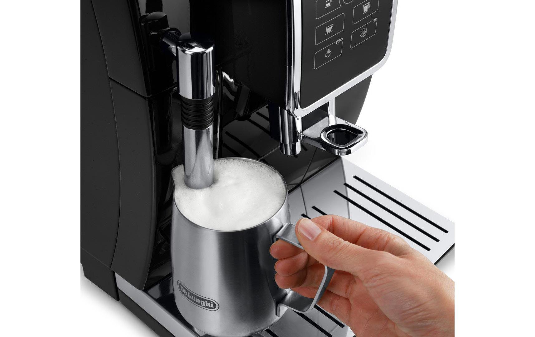 Kaffeevollautomat Dinamica ECAM 350.15.B Schwarz<br>Vollautomat für Kaffeebohnen oder Kaffeepulver