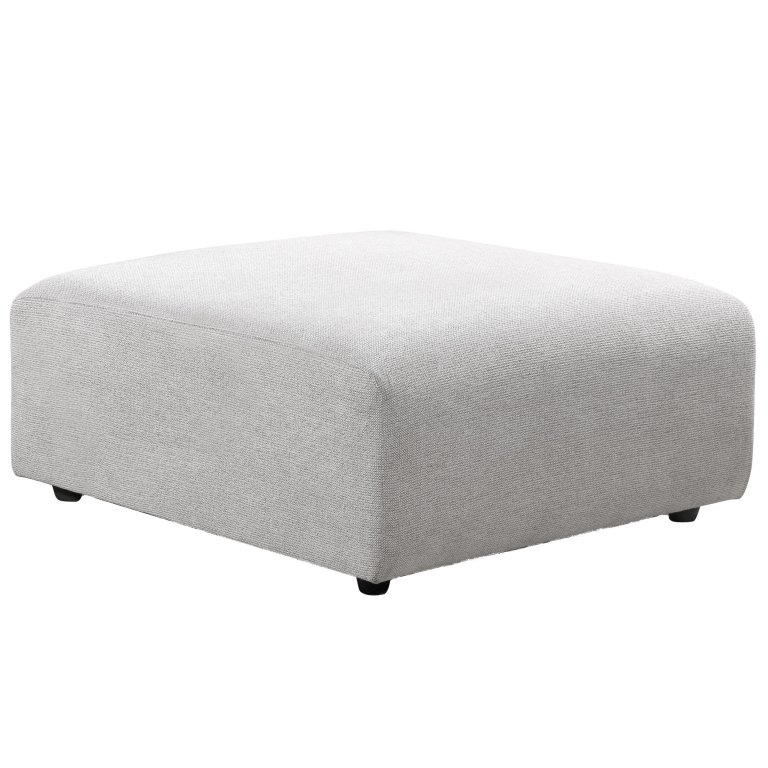 HKliving Jax hocker light grey