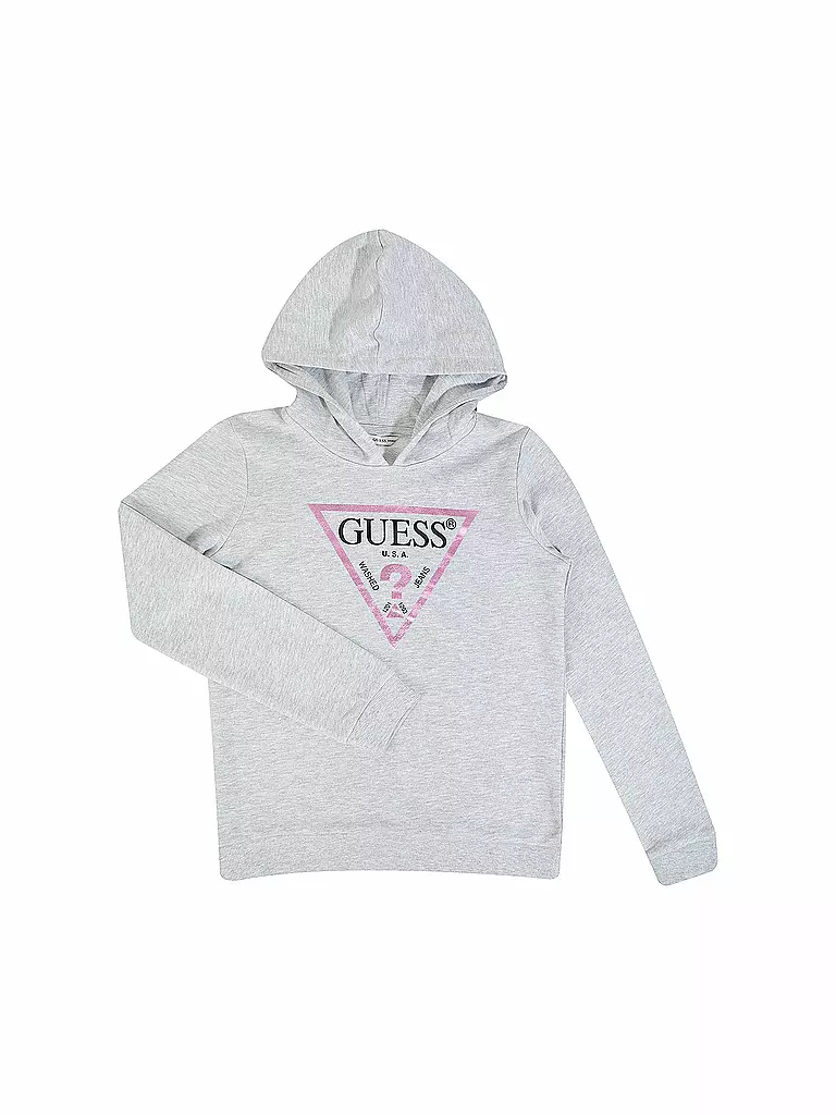 GUESS Mädchen Kapuzensweater - Hoodie grau