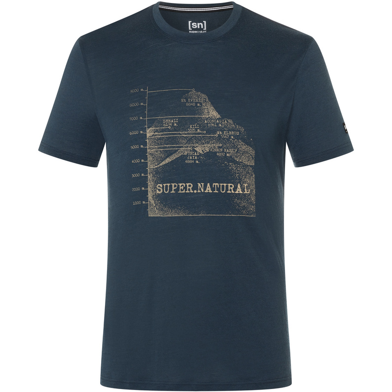 Super.Natural Herren 7 Peaks T-Shirt