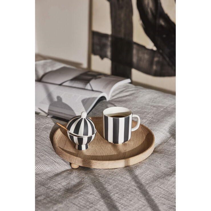 OYOY Living Design Toppu Bonbonniere Hvid / sort