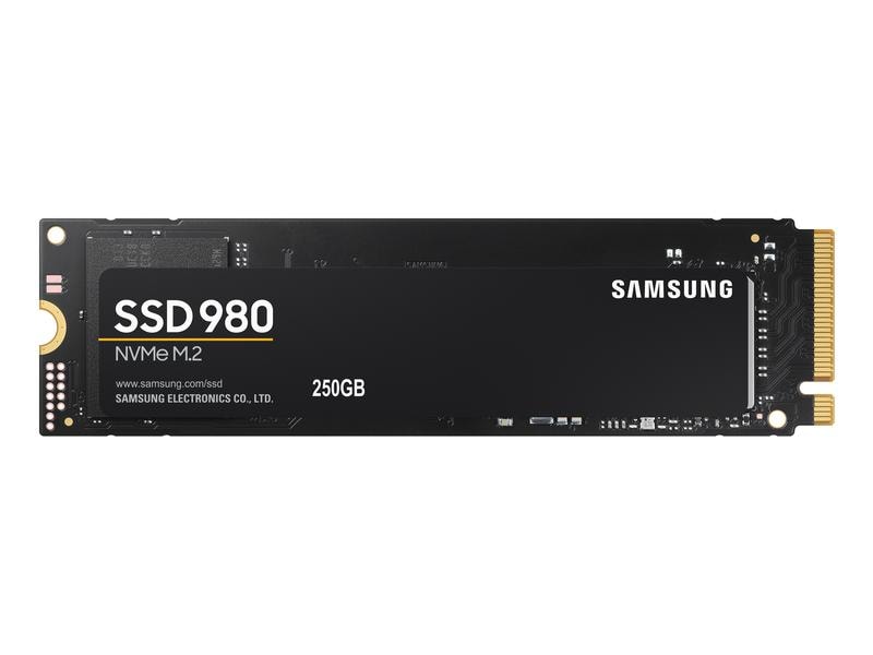 Samsung SSD 980 M.2 2280 NVMe 250 GB 250 GB SSD von Samsung in M.2 2280 Formfaktor